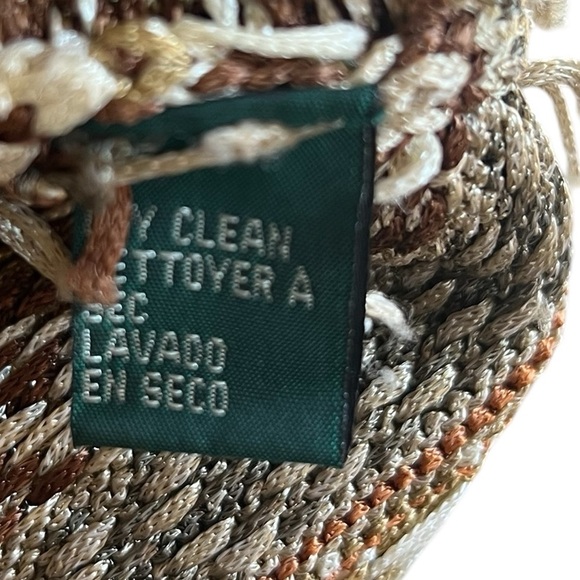 Lauren Ralph Lauren woven knitted sweater v neck size small great condition fall - Picture 10 of 10